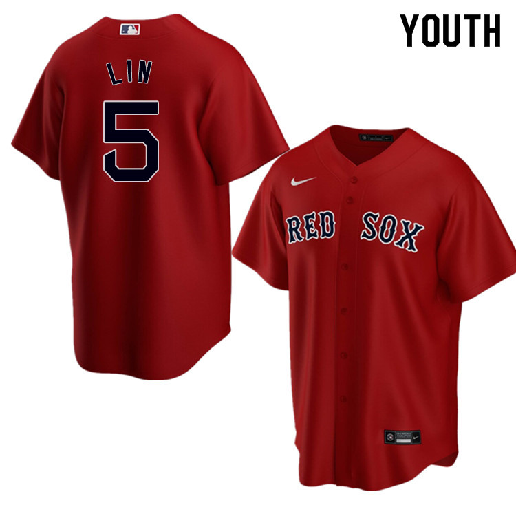 Nike Youth #5 Tzu-Wei Lin Boston Red Sox Baseball Jerseys Sale-Red